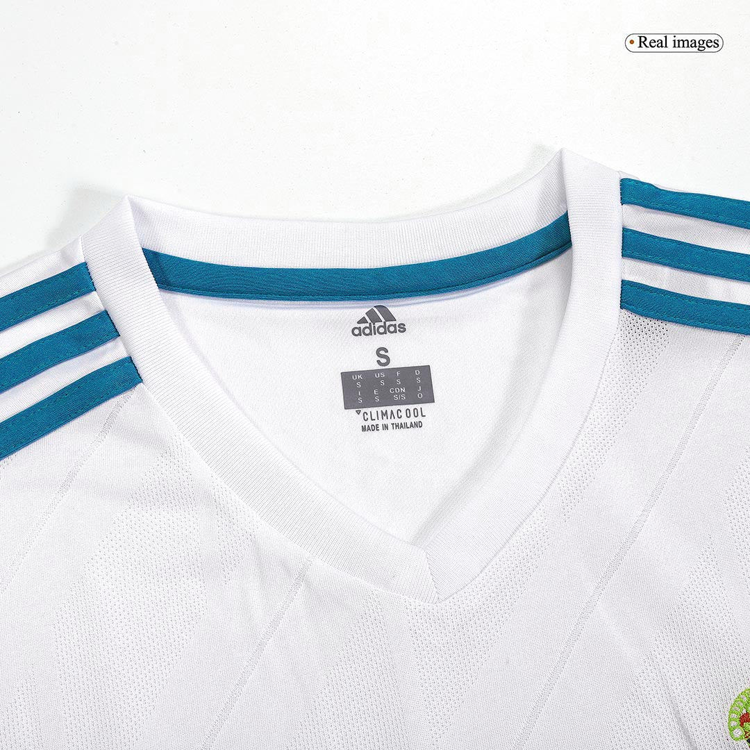 Retro Real Madrid Hemma Fotbollströja BENZEMA #9 2017/18