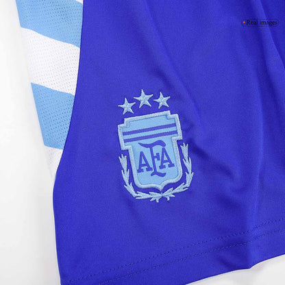 Argentina Borta Fotbollströja 2024 
Fotbollssats Barn