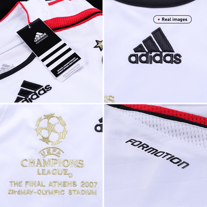 Retro AC Milan Borta Fotbollströja RONALDO #99 2006/07 - UCL