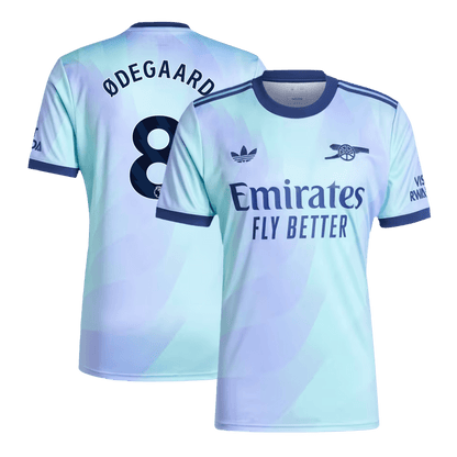 Arsenal Tredjeställ Fotbollströja ØDEGAARD #8 2024/25 Premium