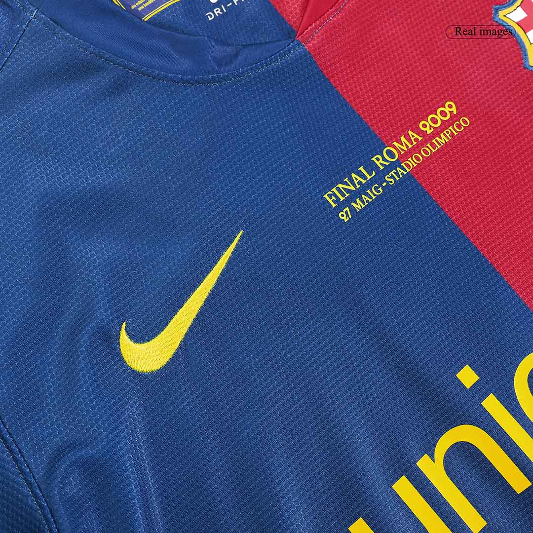 Retro Barcelona Hemma Fotbollströja MESSI #10 2008/09 - UCL Final