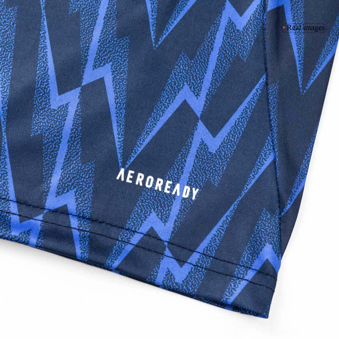 Arsenal Tröja 2025/26 Bortaställ Blå Barn-3