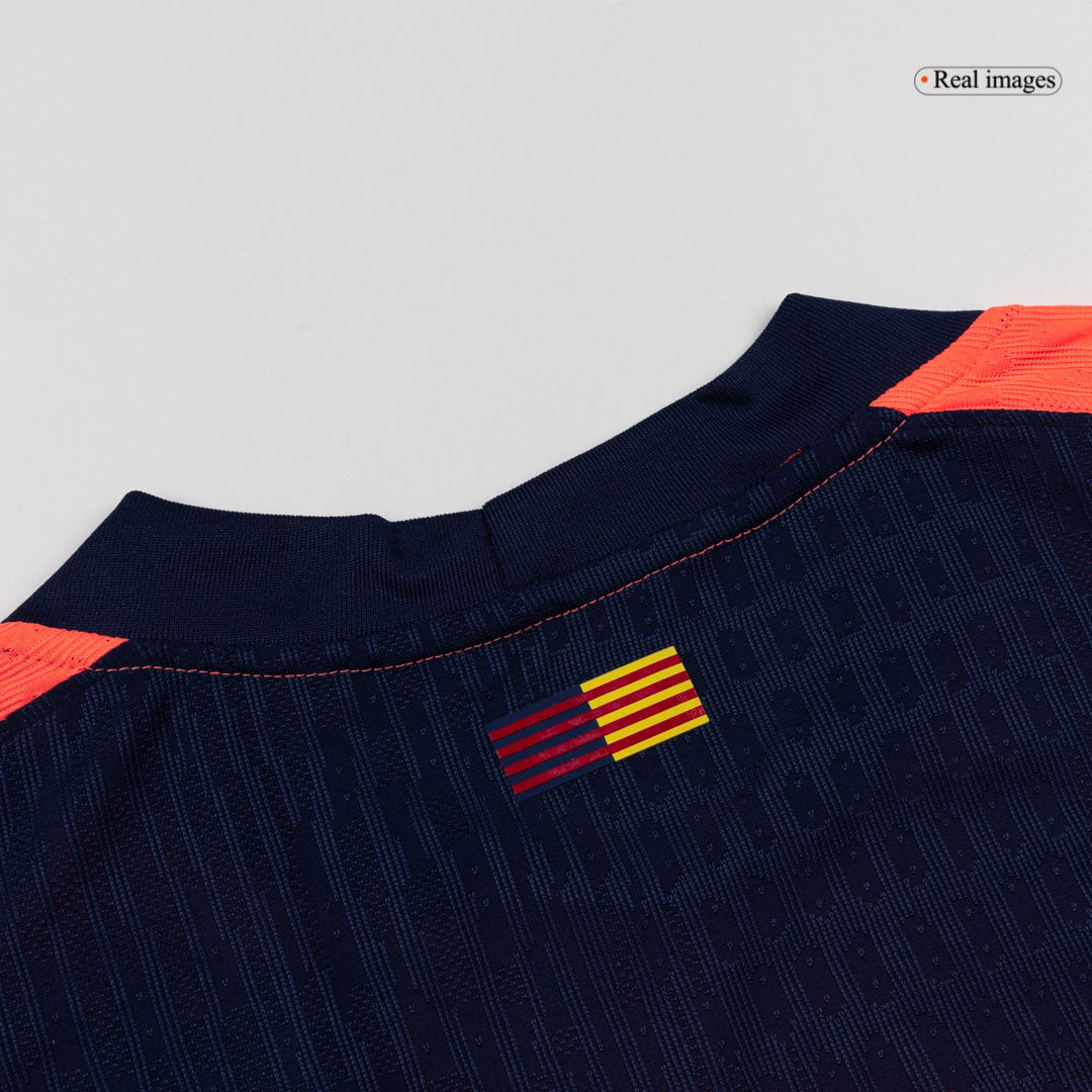 Barcelona Tröja ROONY #19 2025/26 Tredje Autentisk Orange - UCL