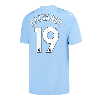 Manchester City Hemma Fotbollströja J.ALVAREZ #19 2023/24 Premium