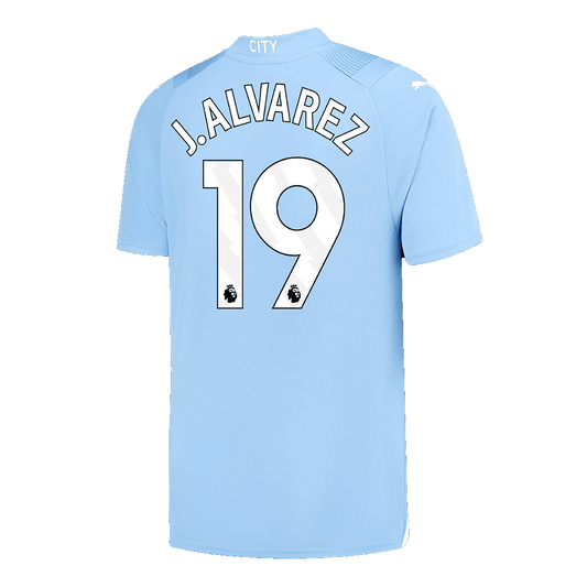 Manchester City Hemma Fotbollströja J.ALVAREZ #19 2023/24 Premium
