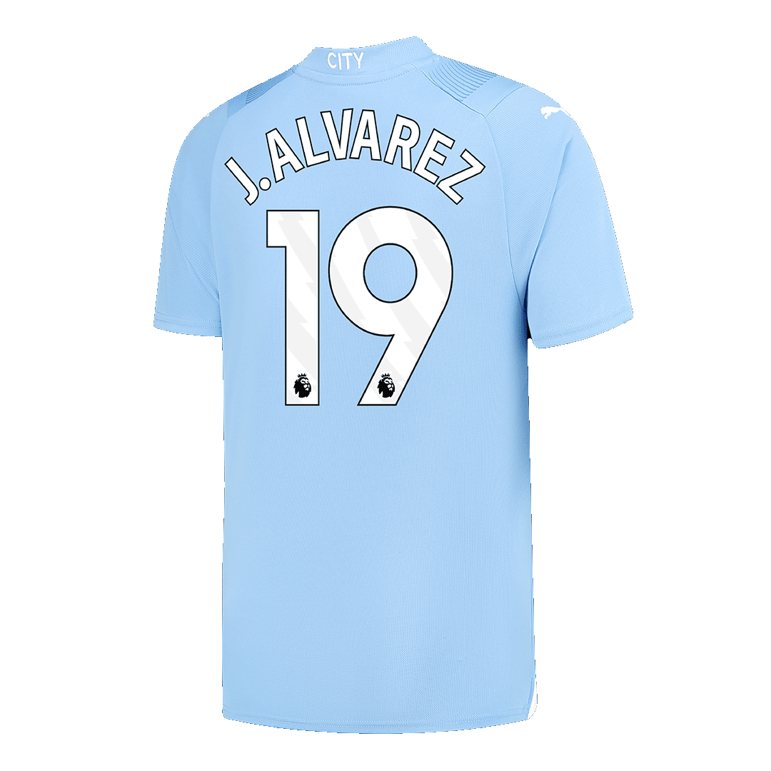Manchester City Hemma Fotbollströja J.ALVAREZ #19 2023/24