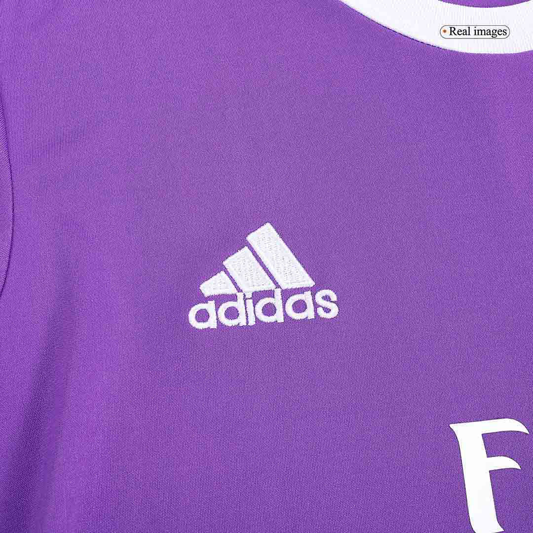 Retro Real Madrid Borta Fotbollströja BENZEMA #9 2016/17 långärmad