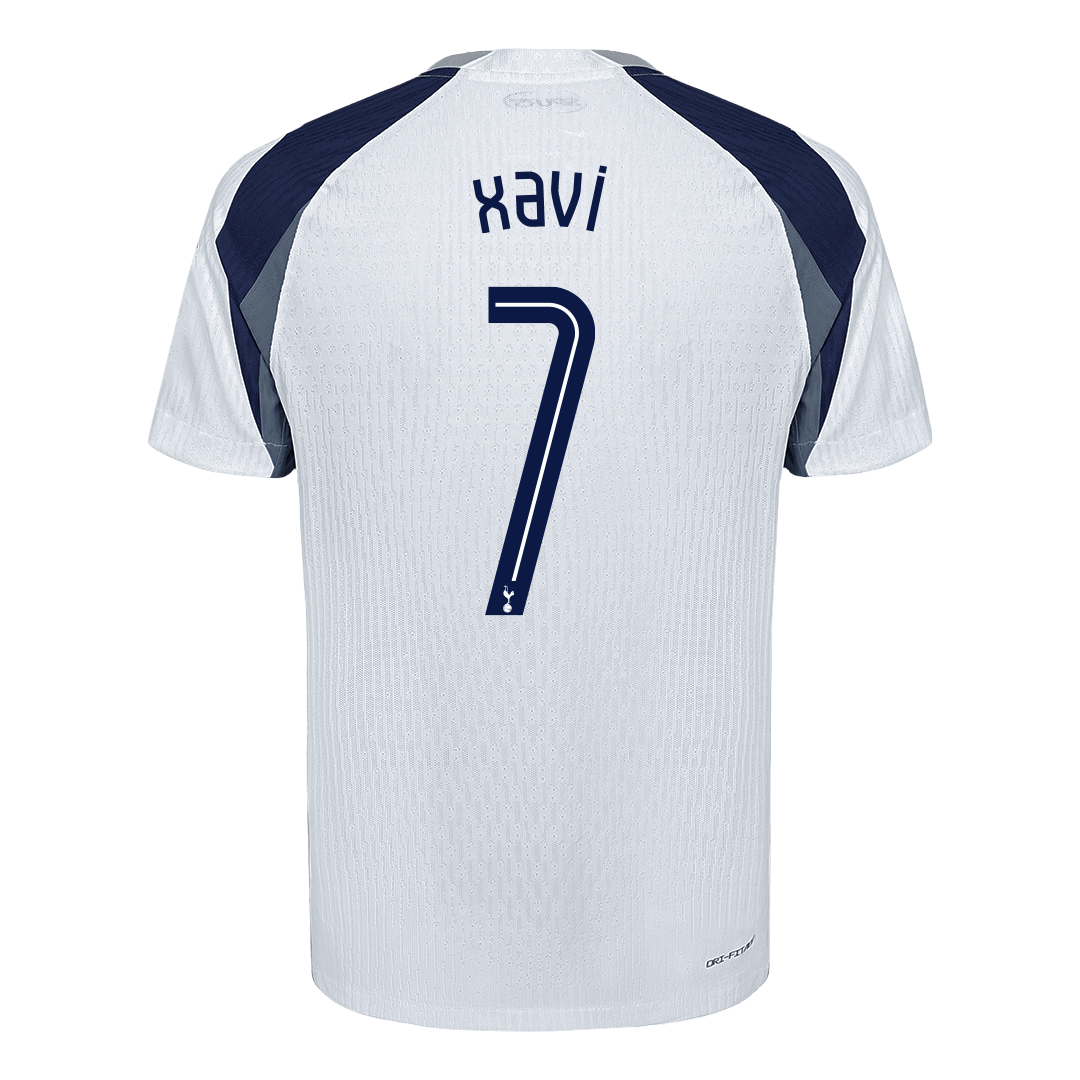Tottenham Hotspur Tröja XAVI #7 2025/26 Hemma Vit - UCL