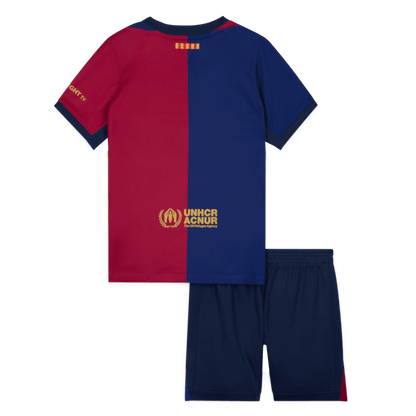 Barcelona Hemma Fotbollströja 2024/25 Fotbollssats Barn