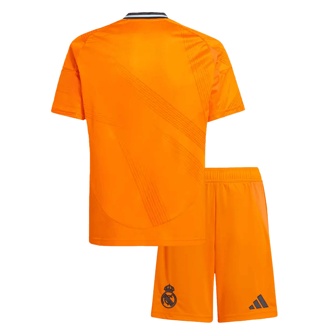 Real Madrid Borta Fotbollströja 2024/25 Fotbollssats Barn