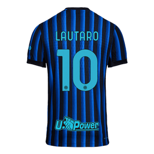 LAUTARO #10 Inter Milan Tröja 2025/26 Hemma Autentisk