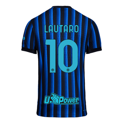 LAUTARO #10 Inter Milan Tröja 2025/26 Hemma Autentisk