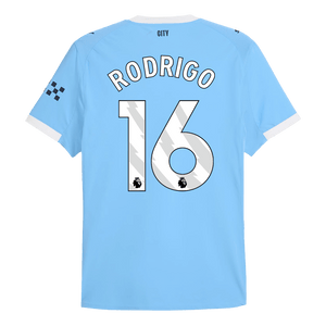 RODRIGO #16 Manchester City Hemma Tröja 2025/26 Autentisk