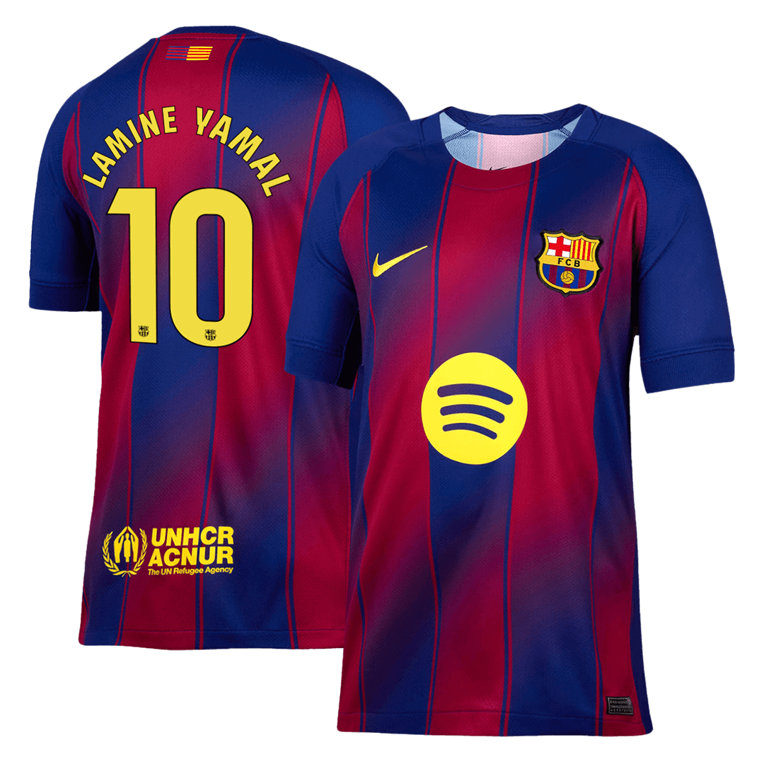 LAMINE YAMAL #10 Barcelona Tröja 2025/26 Hemma