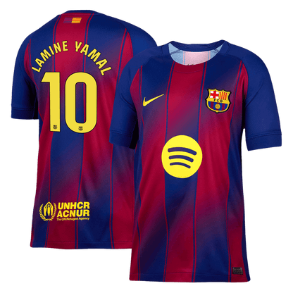 LAMINE YAMAL #10 Barcelona Tröja 2025/26 Hemma-2
