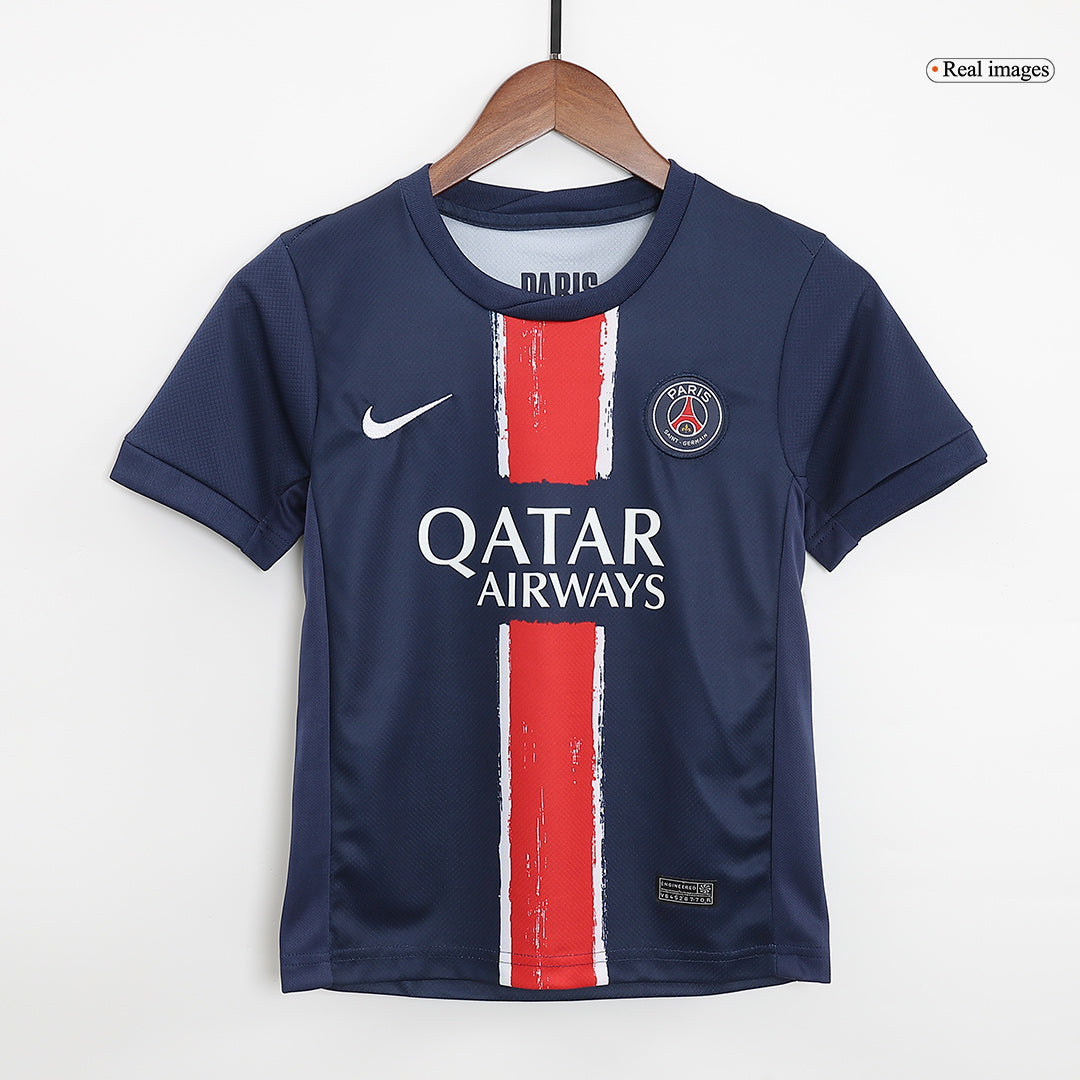 PSG Hemma Fotbollströja 2024/25 Fotbollssats Barn