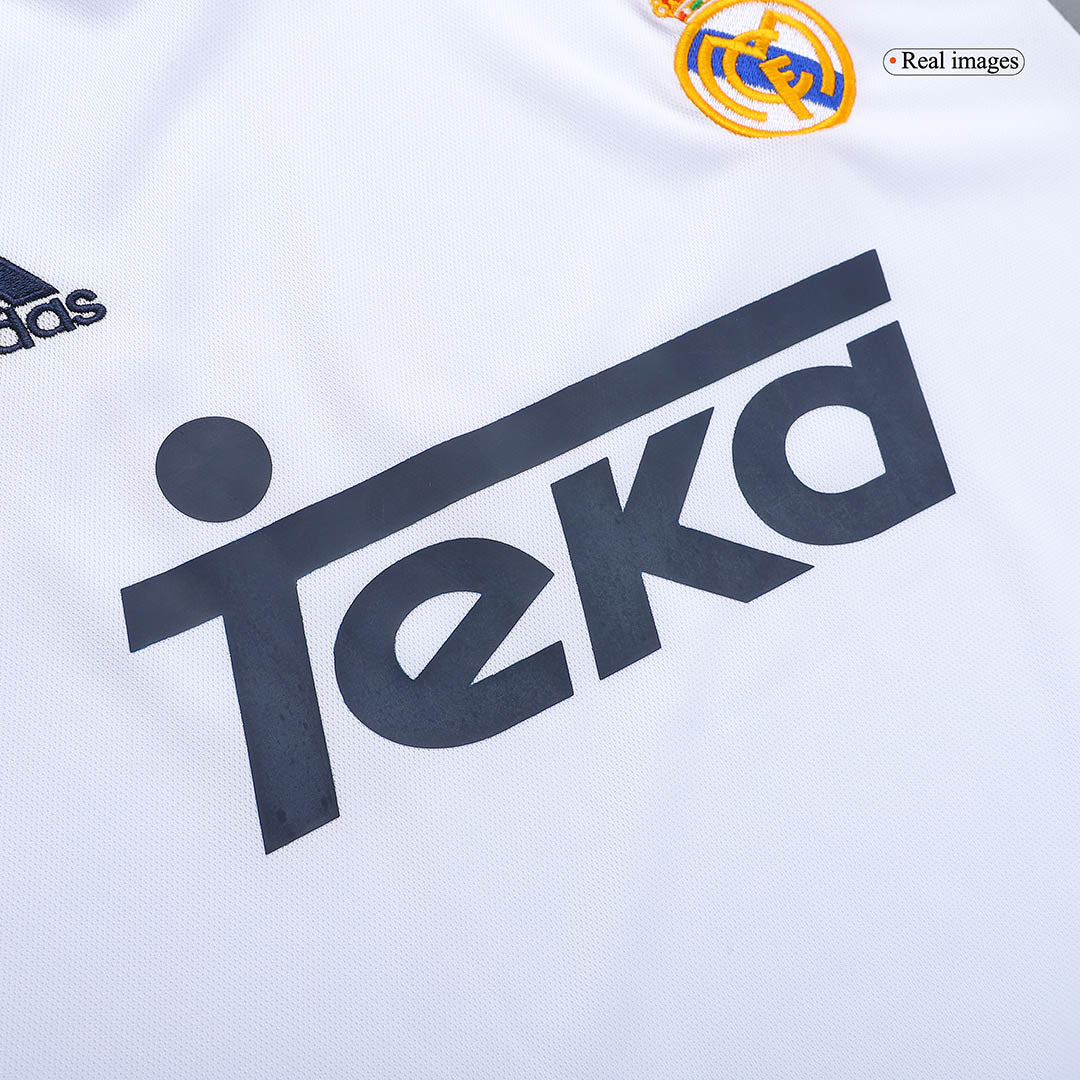 Retro Real Madrid Hemma Fotbollströja 2000/01
