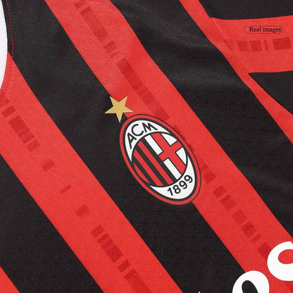 AC Milan Hemma Fotbollströja GIMENEZ #7 2024/25 Autentisk