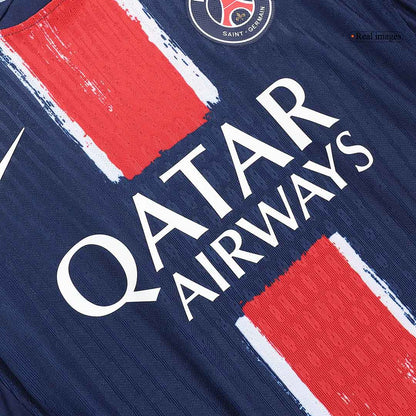 CHAMPIONS #25 PSG Hemma Fotbollströjor 2024/25 Autentisk - CHAMPIONS OF EUROPE