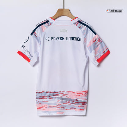 Bayern Munich Tröja 2025/26 Bortaställ Vit Barn