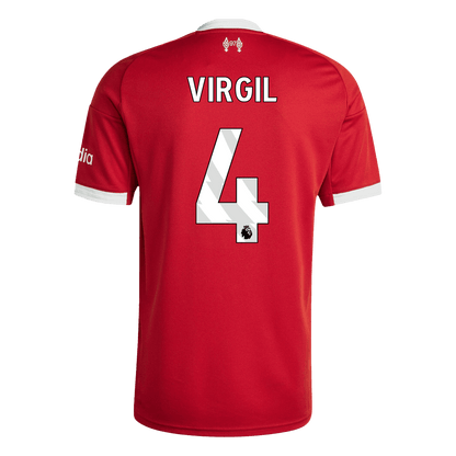 VIRGIL #4 Liverpool Tröja 2025/26 Hemma
