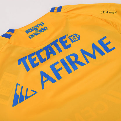 Tigres UANL Hemma Fotbollströja 2024/25 Autentisk