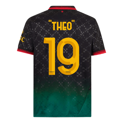 AC Milan Fjärde borta Fotbollströja THEO #19 2024/25