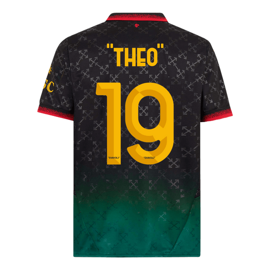 AC Milan Fjärde borta Fotbollströja THEO #19 2024/25
