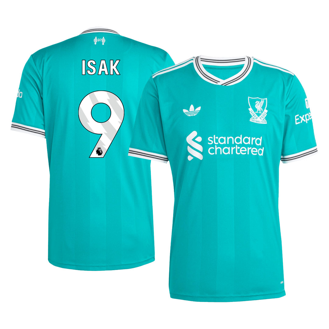 Liverpool Tröja ISAK #9 2025/26 Tredje Grön