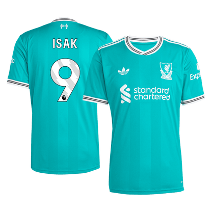 Liverpool Tröja ISAK #9 2025/26 Tredje Grön