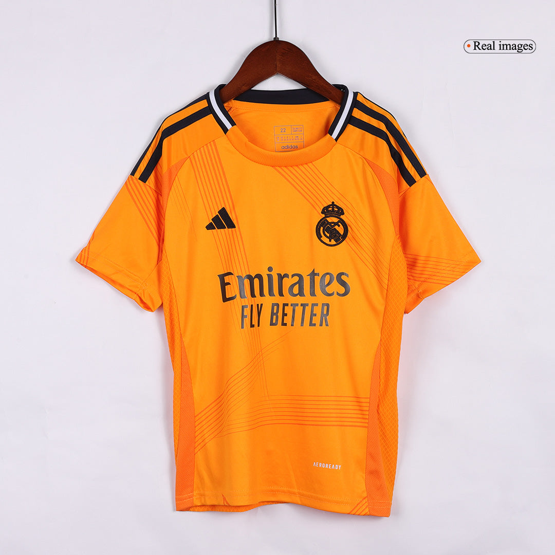 Real Madrid Borta Fotbollströja 2024/25 Fotbollssats Barn