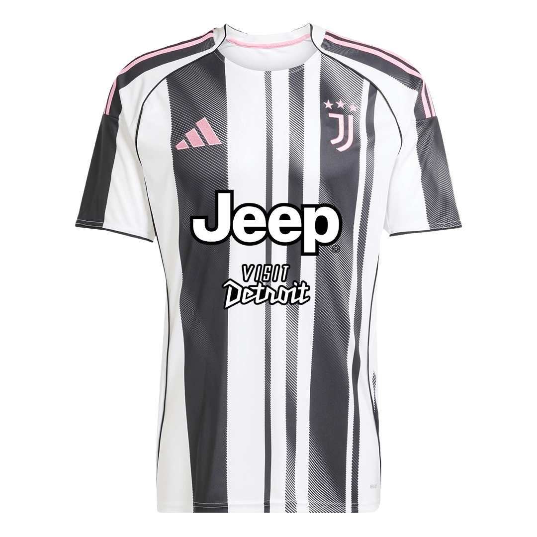 Juventus Tröja KALULU #15 2025/26 Hemma Svart & Vitt