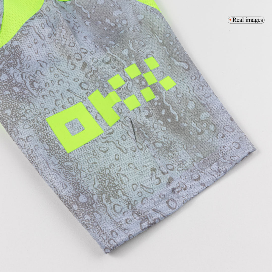 Manchester City Tröja Tredjeställ 2025/26 Grå-7