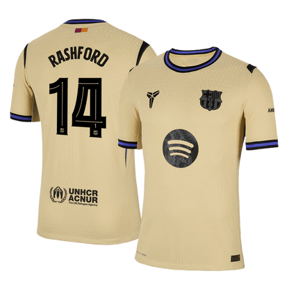 RASHFORD #14 Barcelona Tröja 2025/26 Borta Autentisk - UCL