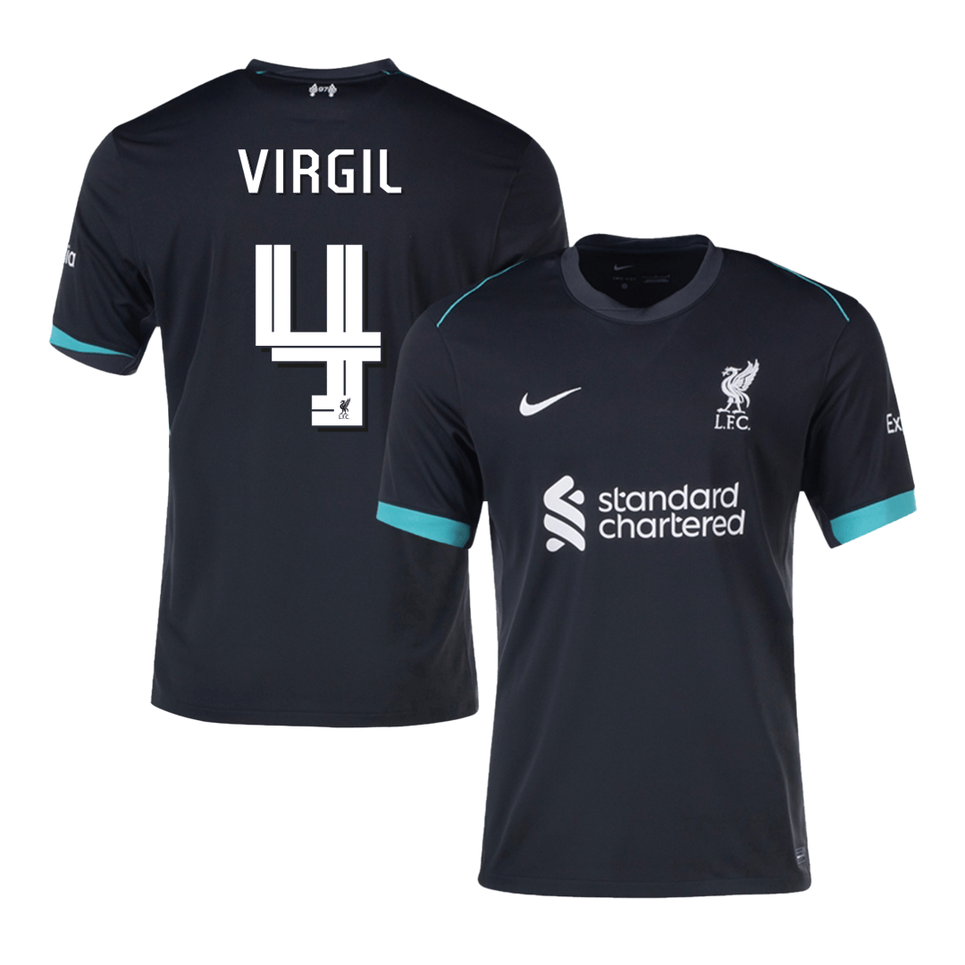 Liverpool Borta Fotbollströja VIRGIL #4 2024/25 - UCL