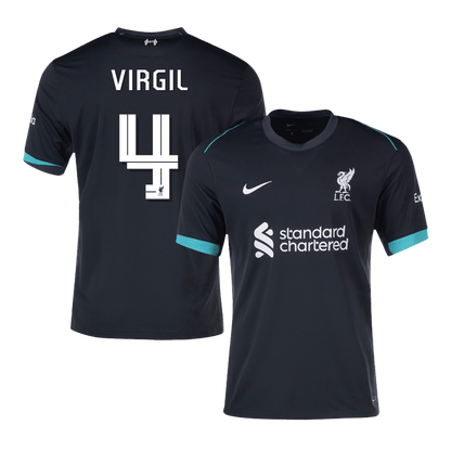 Liverpool Borta Fotbollströja VIRGIL #4 2024/25 - UCL