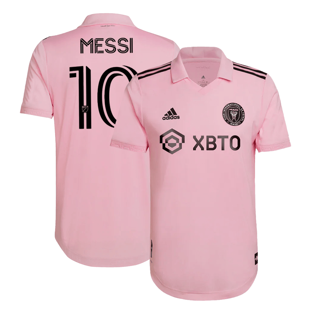 Inter Miami CF Hemma Fotbollströja MESSI #10 2022 Premium