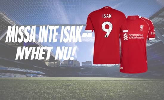 Liverpool isak banner