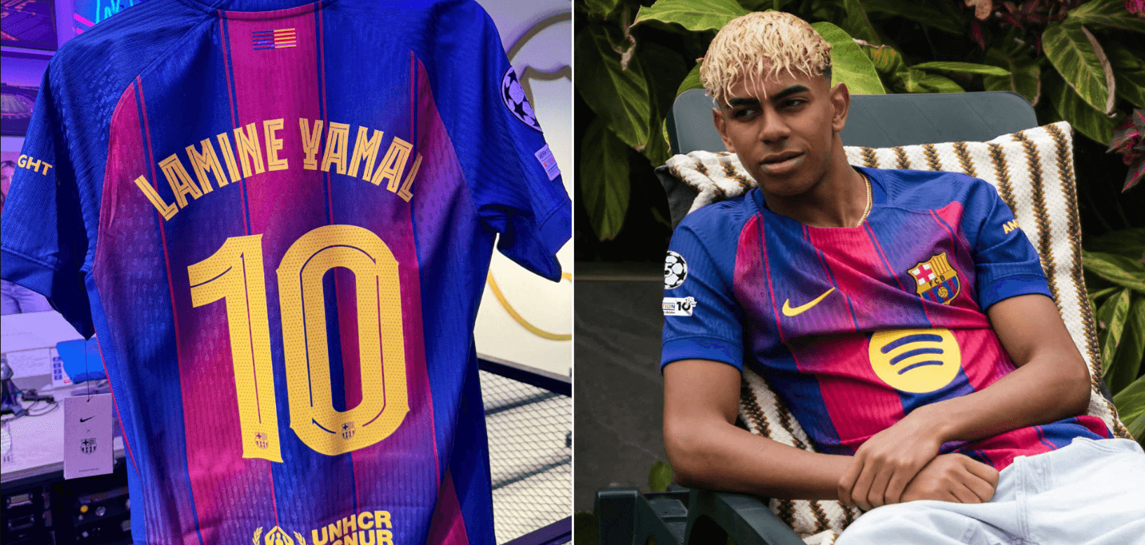 Lamine Yamal Tröja Nr 10 FC Barcelona