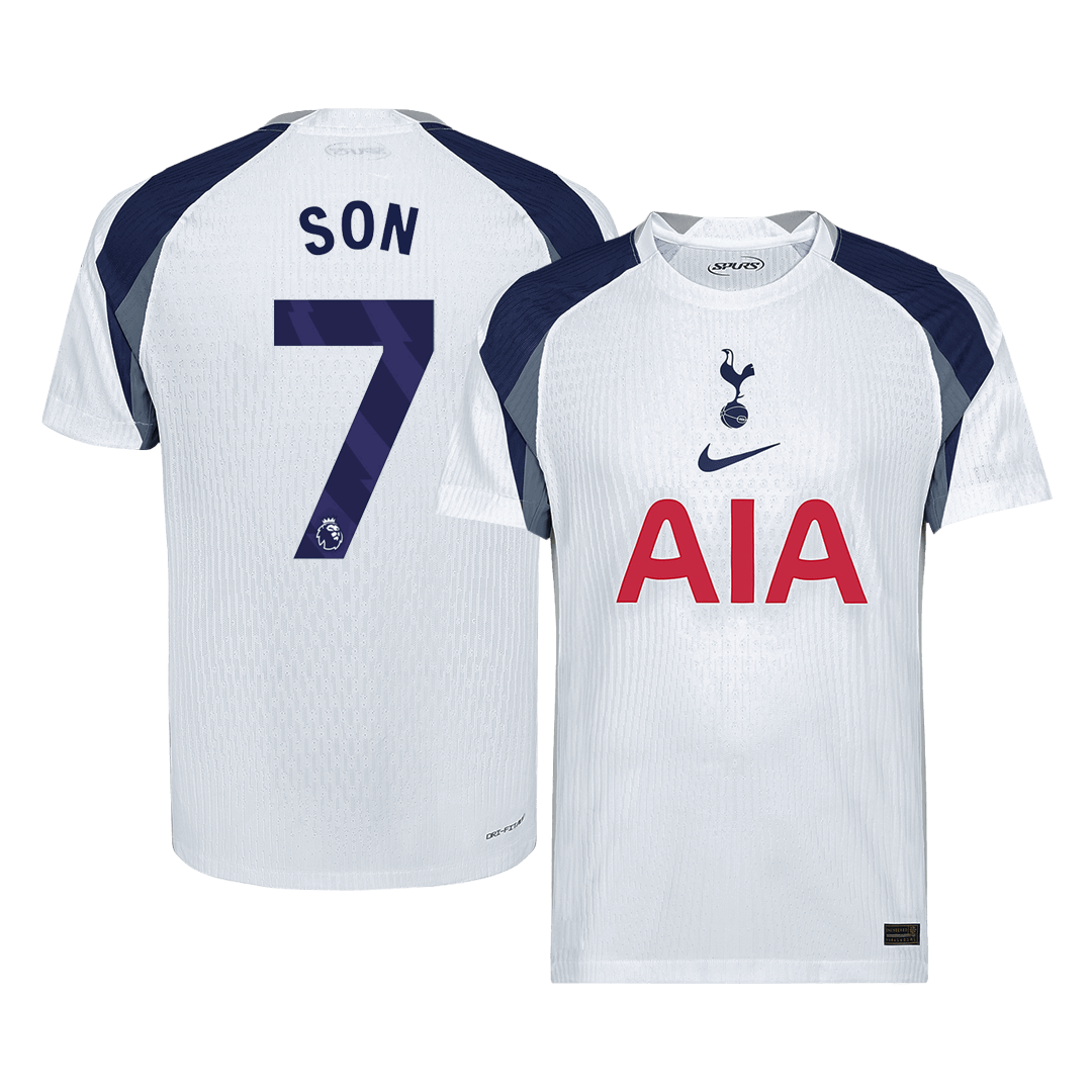 SON #7 Tottenham Hotspur Hemma Tröja 2025/26 Autentisk - Bild 2