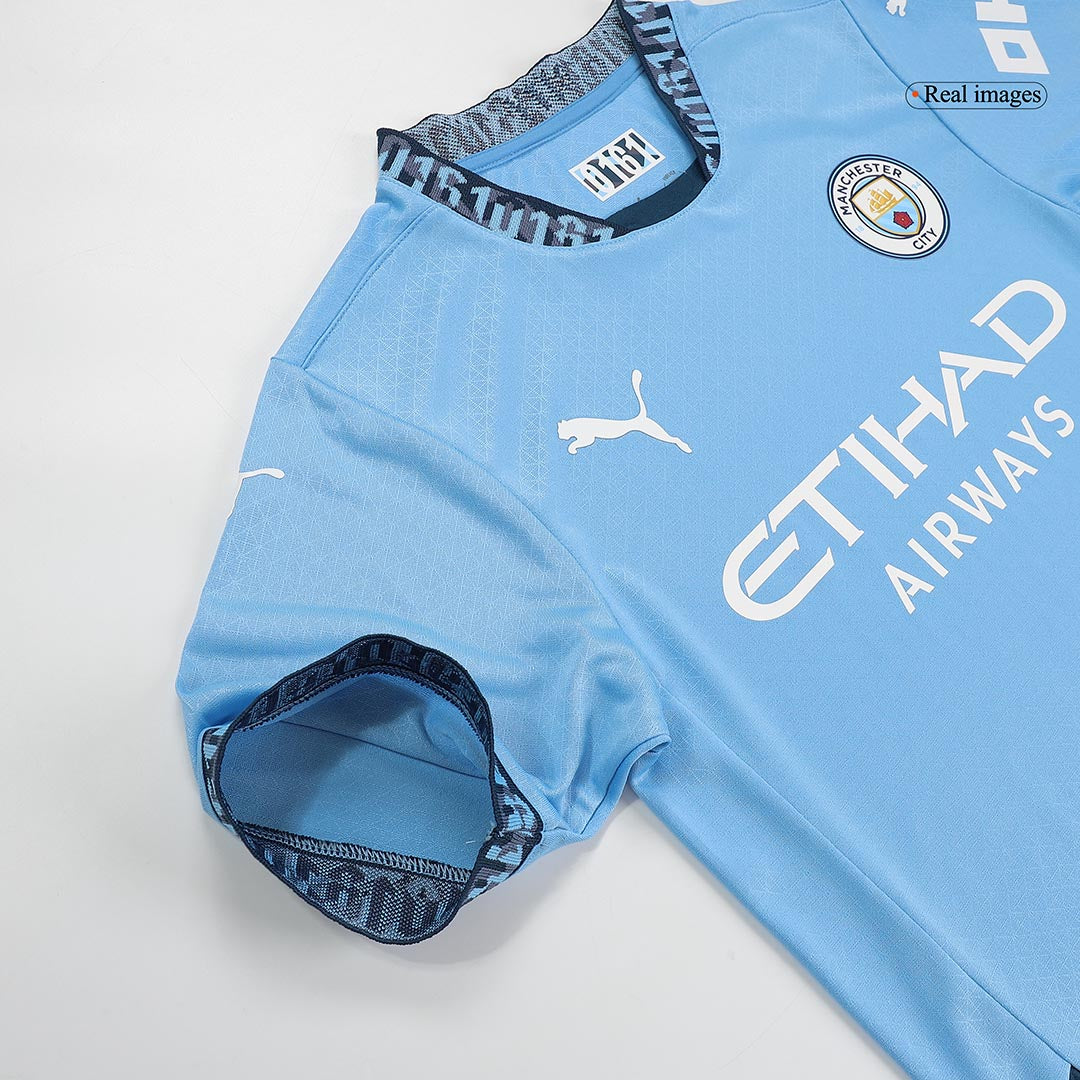 Manchester City Hemma Fotbollströja DE BRUYNE #17 Autentisk - UCL - Bild 7