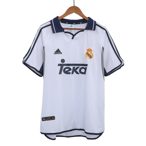 Retro Real Madrid Hemma Fotbollströja 2000/01