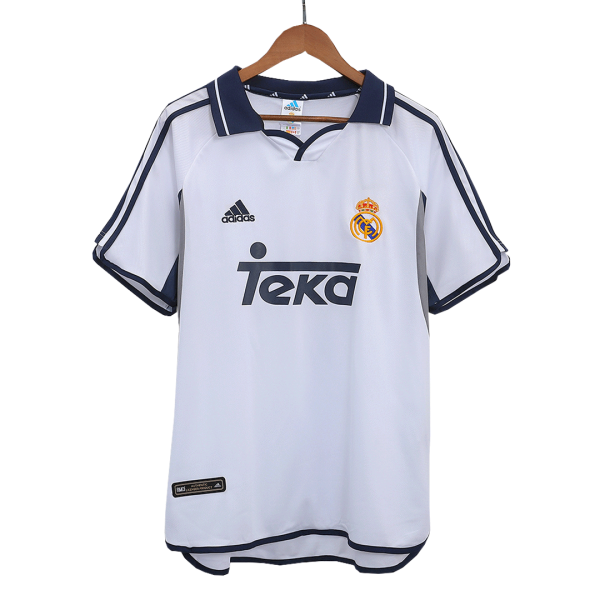 Retro Real Madrid Hemma Fotbollströja 2000/01