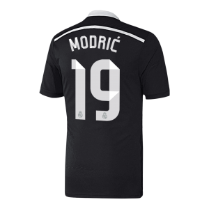 Retro Real Madrid Tredjeställ Fotbollströja MODRIĆ #19 2014/15