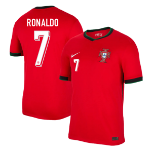 RONALDO #7 Portugal Hemma Fotbollströjor Euro