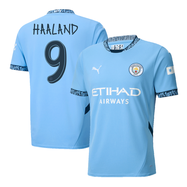Manchester City Hemma Fotbollströja HAALAND #9 - UCL