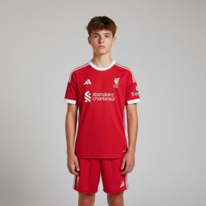 Liverpool Tröja 2025/26 Hemma Fotbollssats Barn