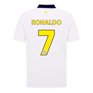 Al Nassr Tröja RONALDO #7 2025/26 Tredje Vit