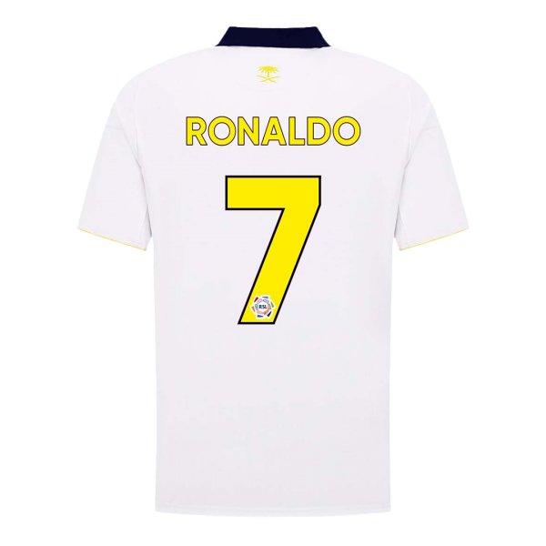 Al Nassr Tröja RONALDO #7 2025/26 Tredje Vit