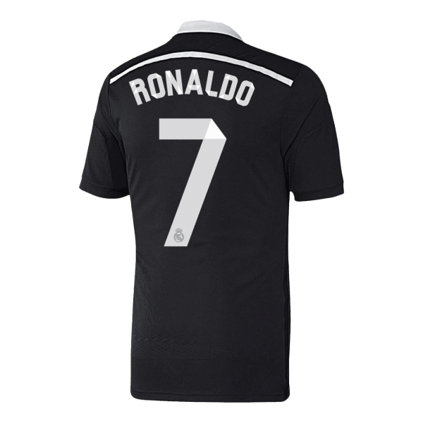 Retro Real Madrid Tredjeställ Fotbollströja RONALDO #7 2014/15